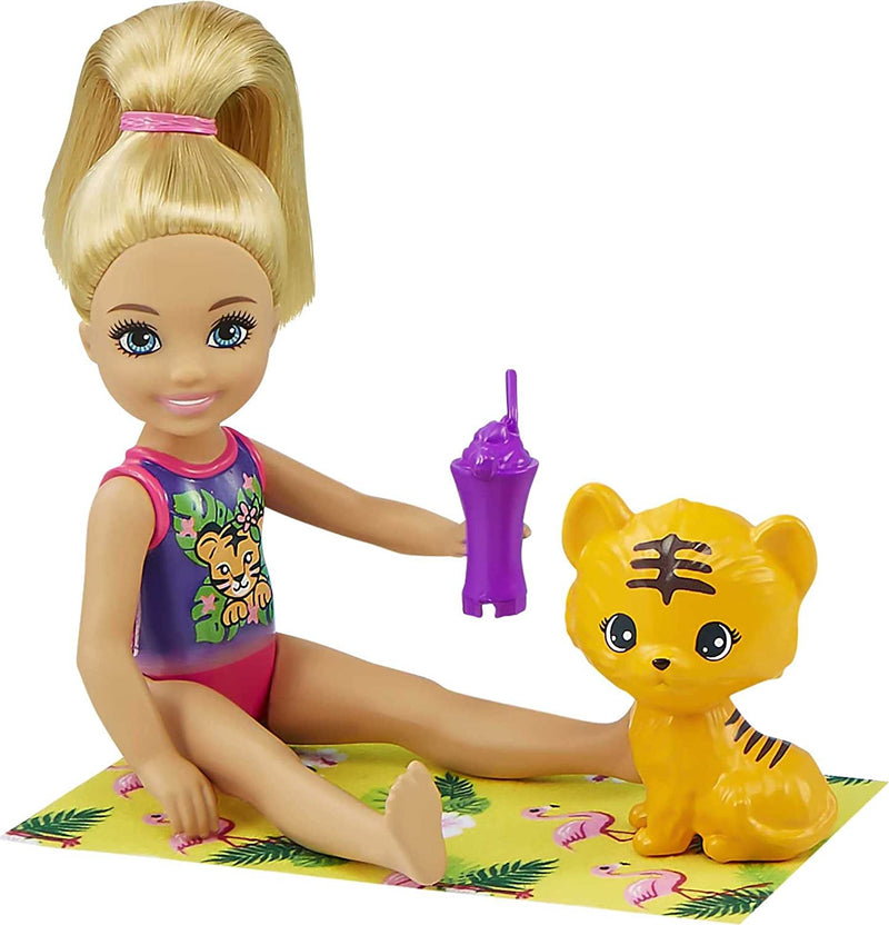 Barbie and Chelsea The Lost Birthday Splashtastic Pool Surprise Playset Toys & Games Mattel