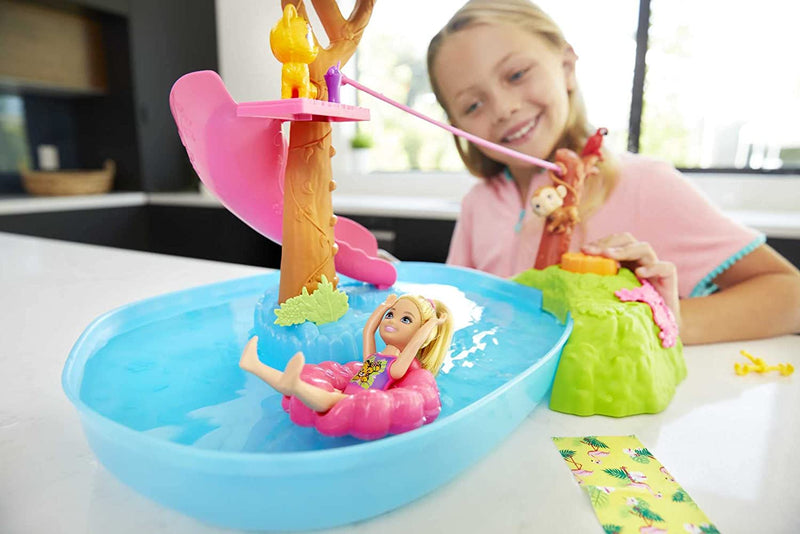Barbie and Chelsea The Lost Birthday Splashtastic Pool Surprise Playset Toys & Games Mattel