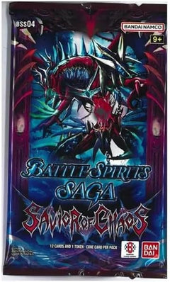 Battle Spirits Saga TCG: Savior of Chaos Booster Box Card Game Bandai Namco