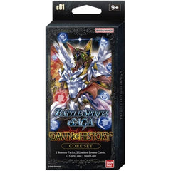 Battle Spirits Saga TCG: Dawn of History Core Set 01 Card Game Bandai Namco