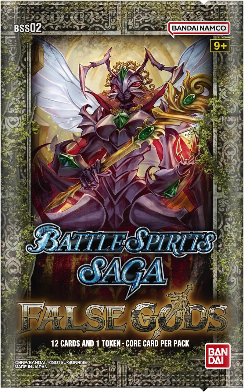 Battle Spirits Saga TCG: False Gods Booster Box - 24 Packs Card Game Bandai Namco
