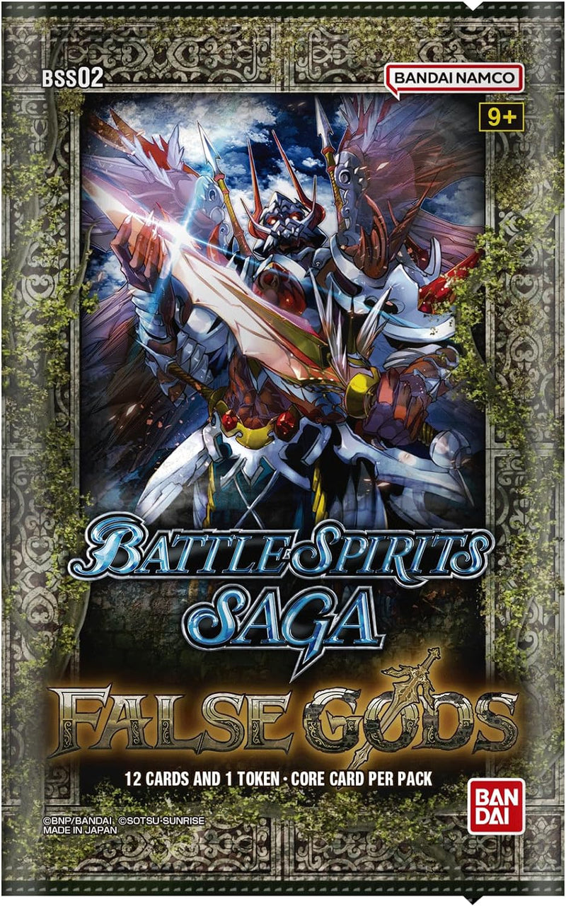 Battle Spirits Saga TCG: False Gods Booster Box - 24 Packs Card Game Bandai Namco