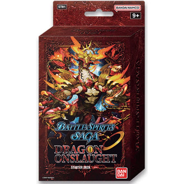 Battle Spirits Saga TCG: Starter Deck 1 - Dragon Onslaught ST01 Card Game Bandai Namco