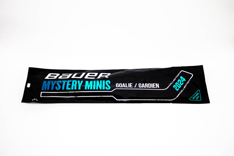 Bauer Mystery Mini Goalie Stick 2024: Left Handed - 1 Random Stick Hockey Equipment Bauer