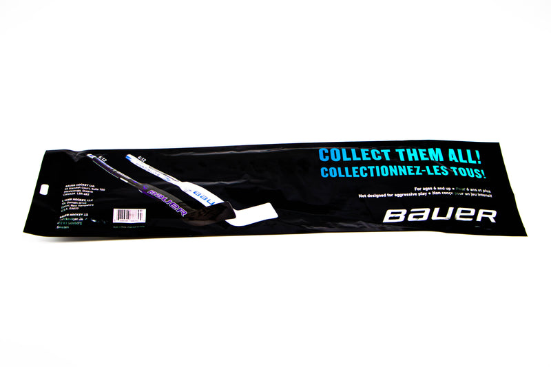 Bauer Mystery Mini Goalie Stick 2024: Left Handed - 1 Random Stick Hockey Equipment Bauer