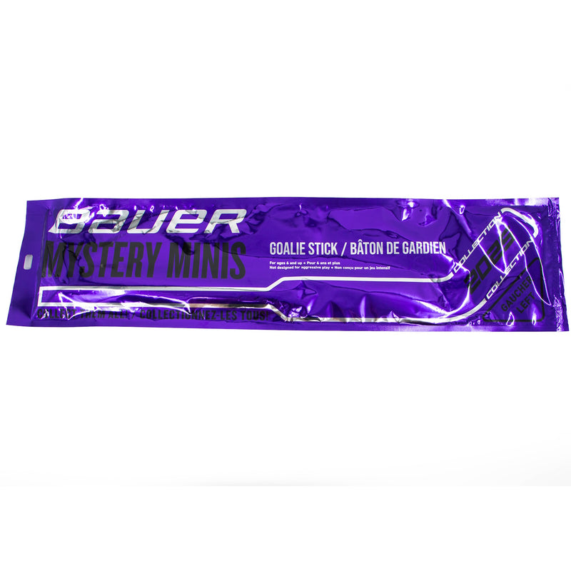 Bauer Mystery Mini Hockey Sticks 2025 (Goalie) - 1 Random Stick Sporting Goods Bauer