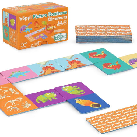 Boppi: Picture Dominoes - Dinosaurs Toys & Games Boppi