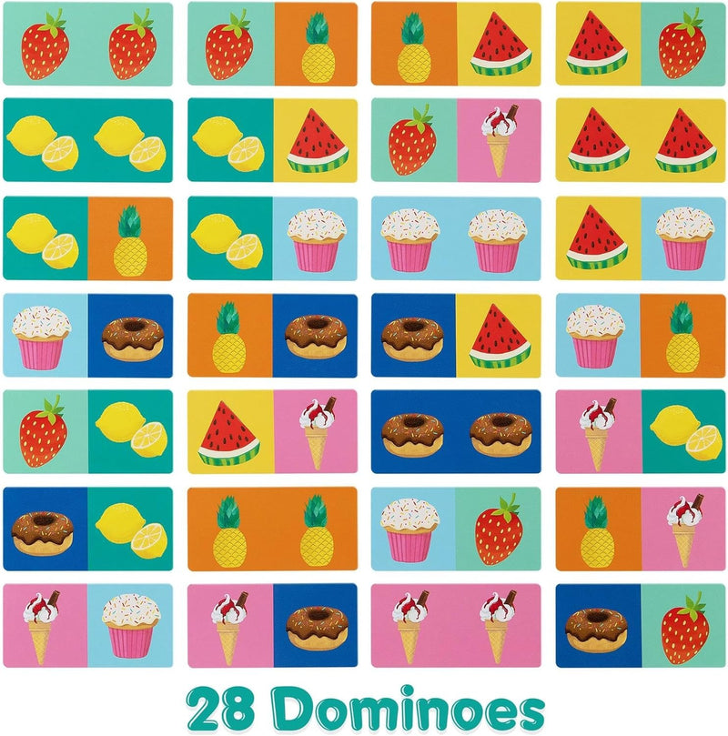 Boppi: Picture Dominoes Game - Food Toys & Games Bopster
