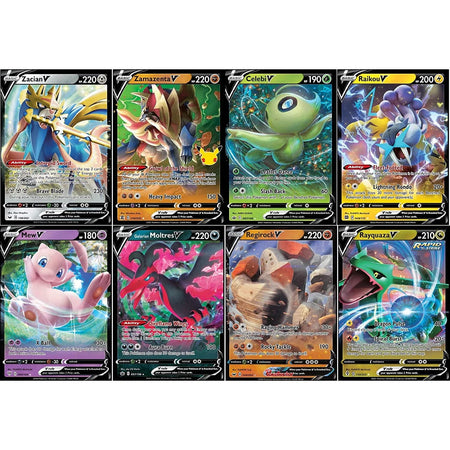 Bulk Pokemon Cards: Pokemon V 5 Card Lot - Legendary or Mythical Card Game Pokemon