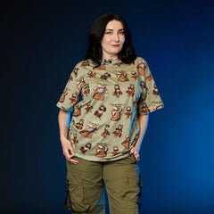 Cakeworthy: Star Wars - Grogu AOP T-Shirt L