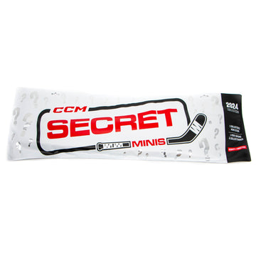CCM Secret Mini Hockey Sticks 2024: Right Handed - 1 Random Stick Hockey Equipment CCM