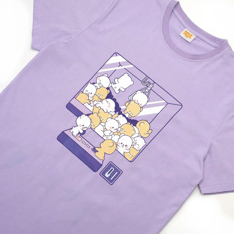 Milk Mocha Bear: Claw Machine T-Shirt T-Shirts Milk Mocha Bear