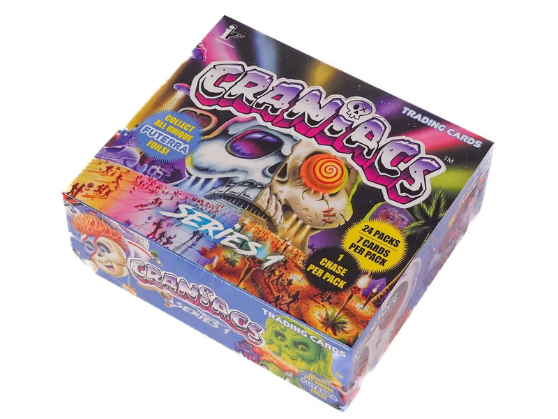 Craniacs TCG: Series 1 Trading Cards Hobby Box - 24 Packs Card Game Craniacs
