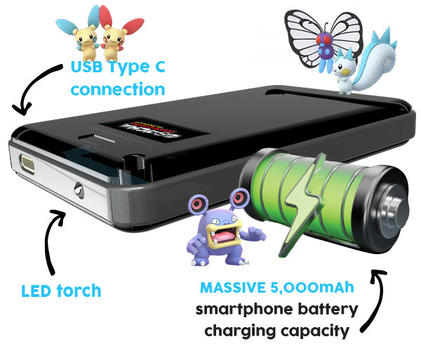 Datel Pokemon GO-TCHA Expedition Black For Pokemon Go - iPhone & Android & Mobile Toys & Games Datel