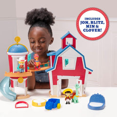 Dino Ranch - The Clubhouse - 12" Playset Bonus 5 Action Zones! Toys & Games Jazwares