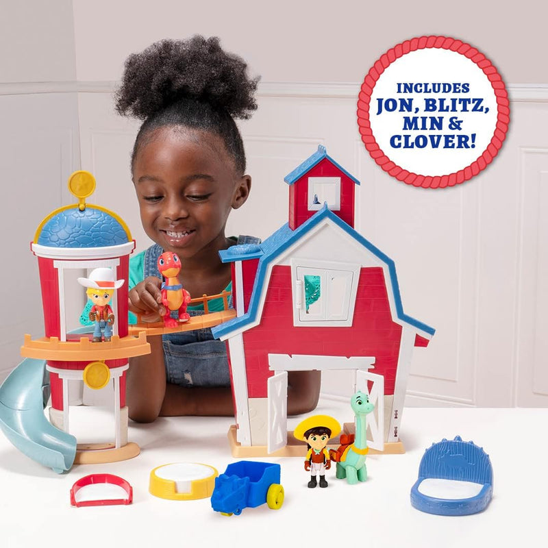 Dino Ranch - The Clubhouse - 12" Playset Bonus 5 Action Zones! Toys & Games Jazwares
