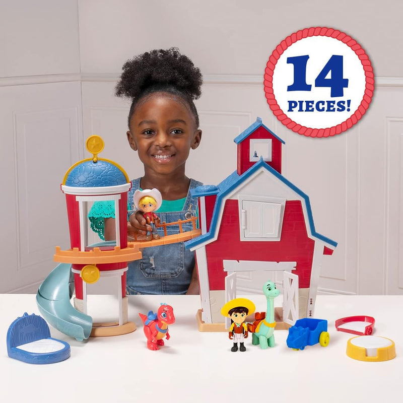 Dino Ranch - The Clubhouse - 12" Playset Bonus 5 Action Zones! Toys & Games Jazwares