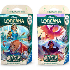 Disney Lorcana TCG: Archazia's Island Starter Decks - 2 Decks Card Game Ravensburger