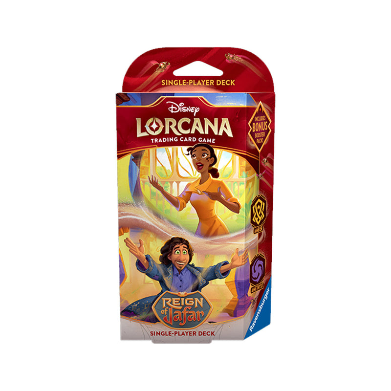 Disney Lorcana TCG: Reign of Jafar Starter Decks - 2 Decks Card Game Ravensburger