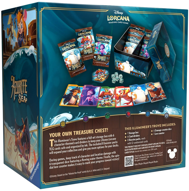 Disney Lorcana TCG: Azurite Sea Illumineer's Trove Card Game Ravensburger