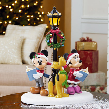 Disney Christmas Mickey & Minnie Mouse Christmas Carolers Memorabilia Disney
