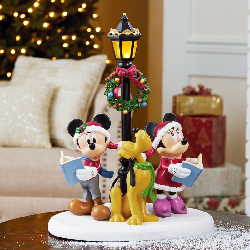 Disney Christmas Mickey & Minnie Mouse Christmas Carolers Memorabilia Disney