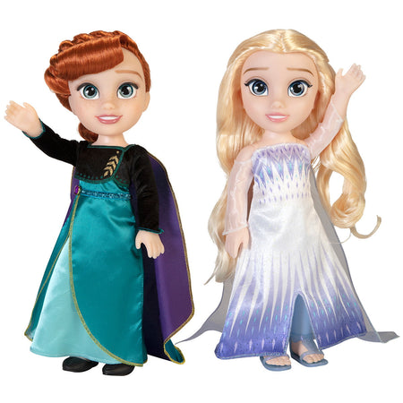 Disney Frozen 2 Queen Anna and Elsa The Snow Queen Dolls Toys & Games JAKKS Pacific