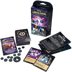 Disney Lorcana TCG: Rise of The Floodborn Starter Decks - 2 Decks Card Game Ravensburger