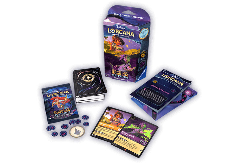 Disney Lorcana TCG: Ursula's Return Starter Deck Card Game Ravensburger