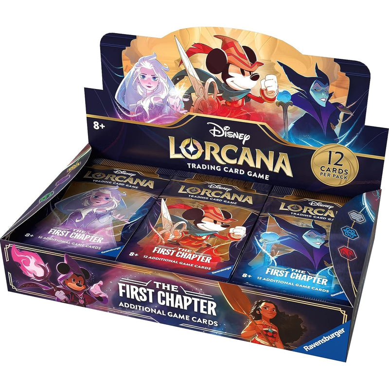 Disney Lorcana TCG: The First Chapter 1st Edition Booster Box - 24 Packs Card Game Ravensburger