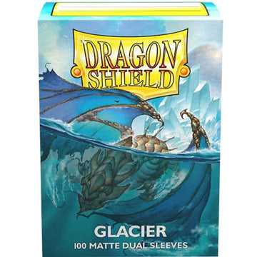 Dragon Shield Sleeves Dual Matte Glacier - 100 Sleeves Card Game Accessories Dragon Shield