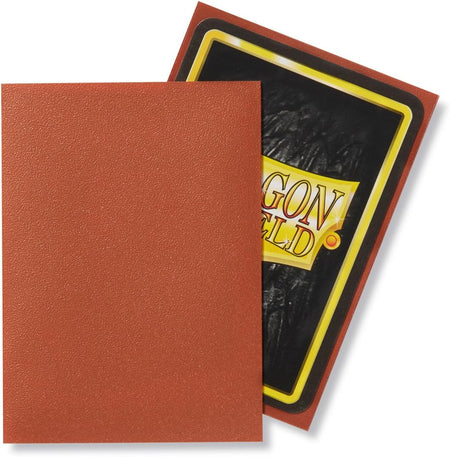 Dragon Shield Sleeves: Matte Copper - 100 Standard Size Sleeves Card Game Dragon Shield