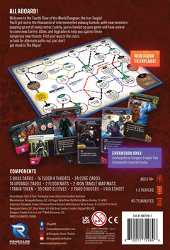 Dungeon Crawler Card Unstoppable: Iron Tangle Expansion
