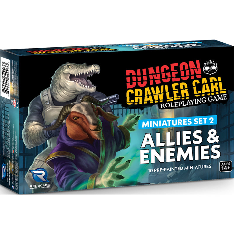 Dungeon Crawler Carl RPG Miniatures Set 2: Allies & Enemies