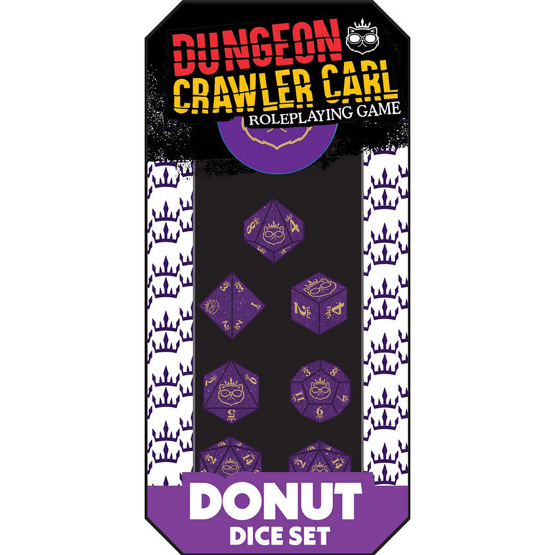 Dungeon Crawler Carl RPG: Princess Donut Dice Set