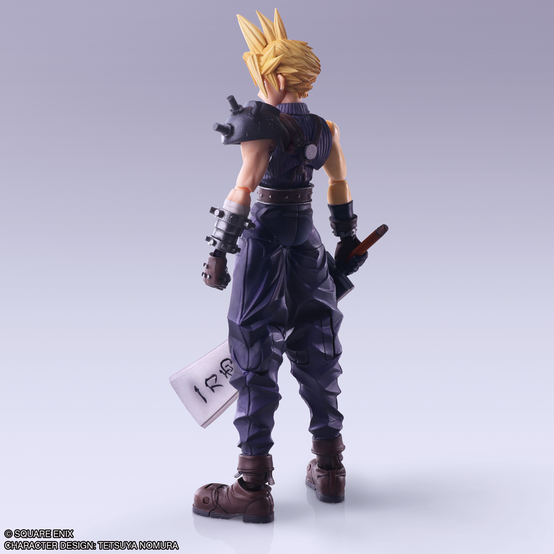 Final Fantasy VII Bring Arts: Cloud Strife Hardedge Ver. Action Figure Toys & Hobbies Square Enix
