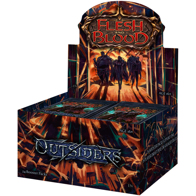 Flesh and Blood TCG: Outsiders Booster Box - 24 Packs Card Game Legend Story Studios