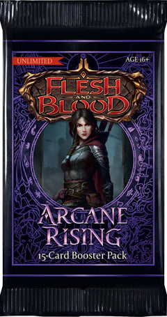 Flesh and Blood TCG: Arcane Rising Unlimited Booster Box - 24 Packs Card Game Legend Story Studios