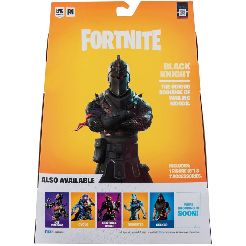 Fortnite Legendary Series: Black Knight 6-Inch Action Figure with Accessories Toys & Games Jazwares