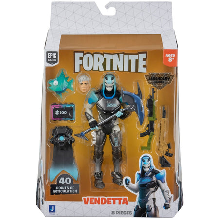 Fortnite Legendary Series: Vendetta 6-Inch Action Figure with Accessories Toys & Games Jazwares