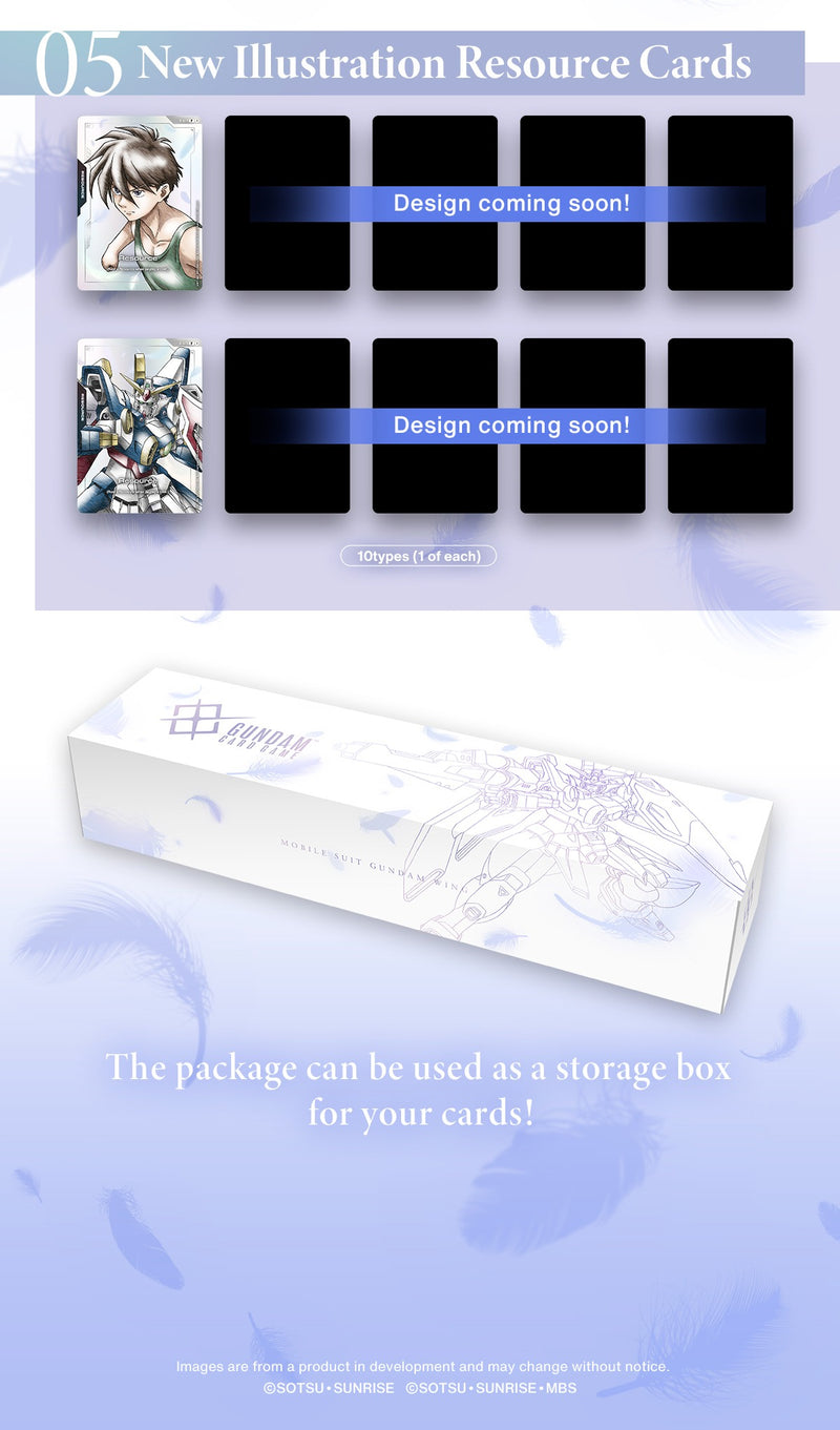 Gundam CG PB-01 Premium Accessory Set: Mobile Suit Gundam Wing Card Game Accessories Bandai Namco