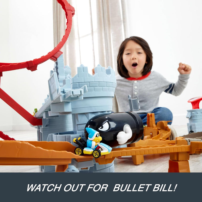 Hot Wheels: Mario Kart Bowser’s Castle Raceway Toys & Games Mattel