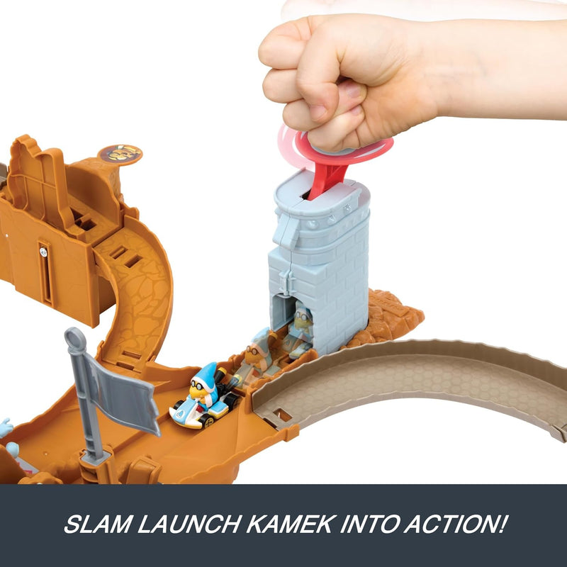 Hot Wheels: Mario Kart Bowser’s Castle Raceway Toys & Games Mattel