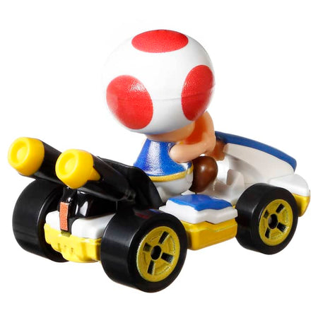 Hot Wheels Mario Kart: Toad Standard Kart Vehicle Toys & Games Mattel