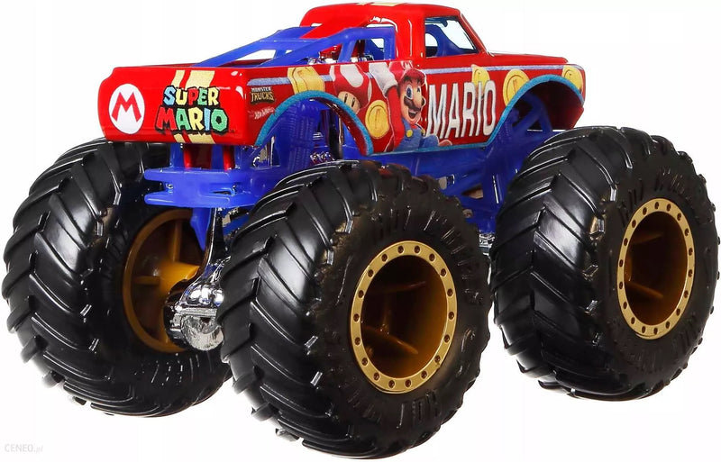 Hot Wheels Monster Trucks 1:64 Super Mario Themed Vehicle - Mario Toys & Games Mattel
