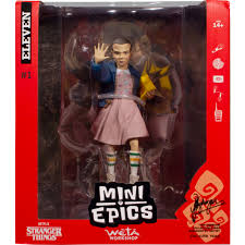 Weta Workshop: Stranger Things Eleven Mini Epics Figure #1 Season 1 Toys & Games Weta Workshop