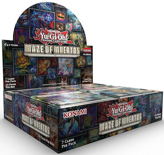 Yu-Gi-Oh! TCG: Maze of the Muertos 1st Edition Booster Box - 24 Pack