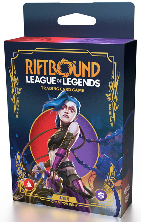 Riftbound League of Legends TCG: Origins Champion Deck - Jinx Card Game UVS Games