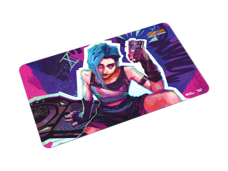Riftbound League of Legends TCG: Origins Playmat Jinx Card Game Accessories UVS Games