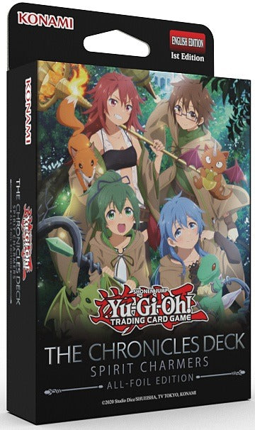 Yu-Gi-Oh! TCG: The Chronicles Deck: Spirit Charmers (All-Foil) 1st Edition Deck Card Game Konami